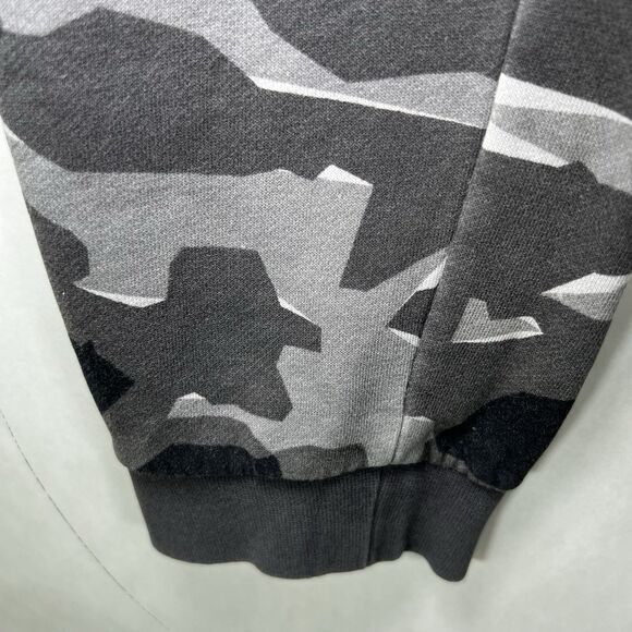 Nike Joggers Sweatpants Mens Size Small Gray Camo 28x28 Fleece Tapered Leg Cuff - Picture 5 of 16